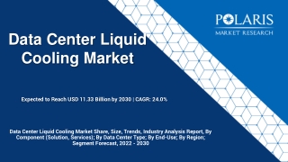 Data Center Liquid Cooling Market