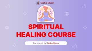 Disha Dham offers to learn spiritual healing with Guru Maa.