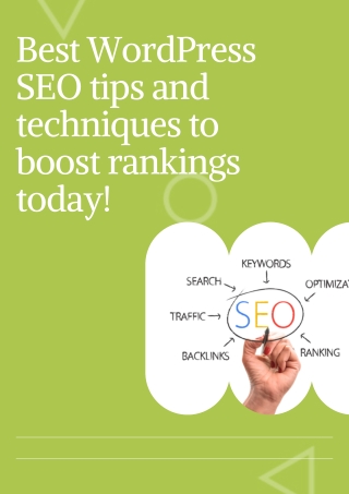 Best WordPress SEO tips and techniques to boost rankings today!