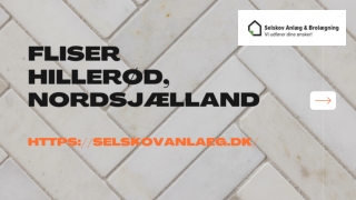 Fliser Hillerød, Nordsjælland
