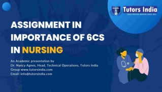 Assignment in Importance of 6Cs in Nursing