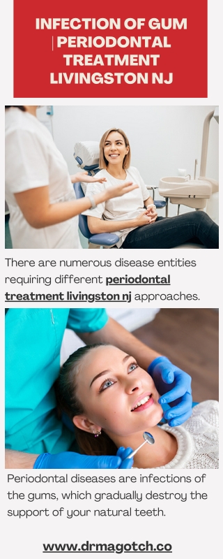Infection of Gum  Periodontal Treatment Livingston NJ