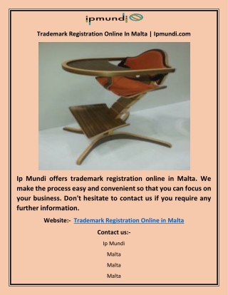 Trademark Registration Online In Malta | Ipmundi.com