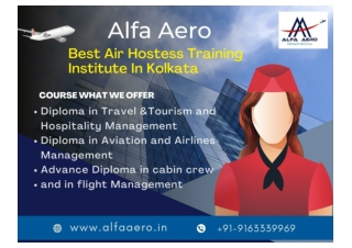 Best Aviation Training Institute In Kolkata