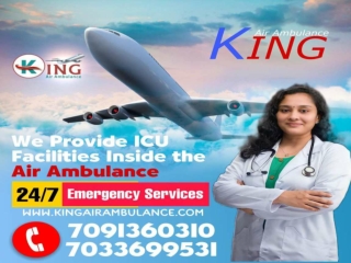 Acquire India's Best Patient Transfers by King Air Ambulance Service in Kolkata
