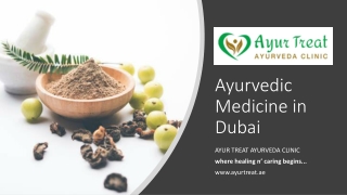 Ayurvedic Medicine in Dubai_