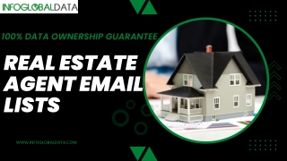 Buy 100% Data ownership guarantee Real Estate Agent Email Lists IN US