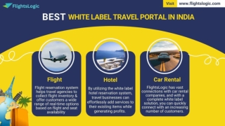 Best White Label Travel Portal In India