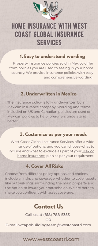 Home insurance with west coast global insurance services (1)