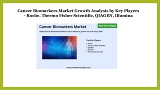 Cancer Biomarkers Market – Tool for Cancer Diagnosis and Treatment