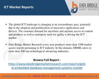 Embedded Database Management Systems Market