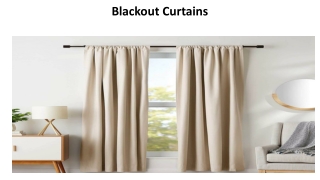 Blackout Curtains