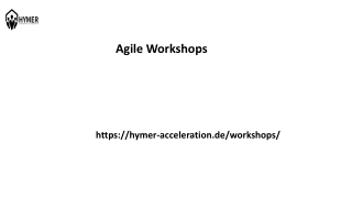 Agile Workshops Hymer-acceleration.de.....