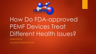 How Do FDA-approved PEMF Devices Treat Different Health Issue?