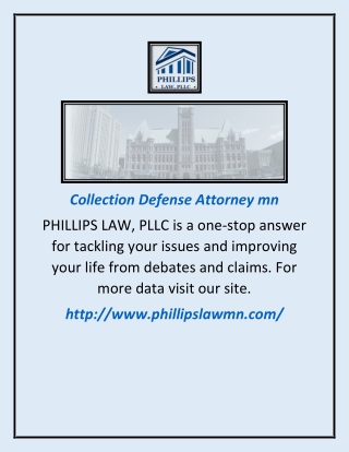 Collection Defense Attorney mn