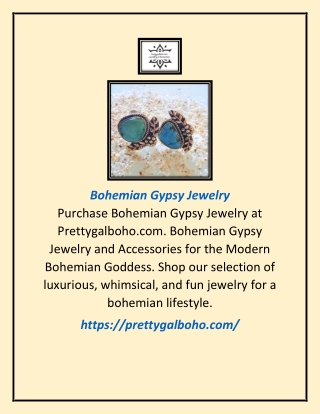 Bohemian Gypsy Jewelry