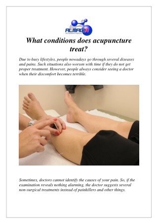 Why Are Acupuncture, Physical Therapy and Chiropractic Adjustments Becoming Popu