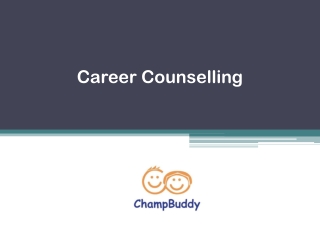 Career Counselling - ChampBuddy