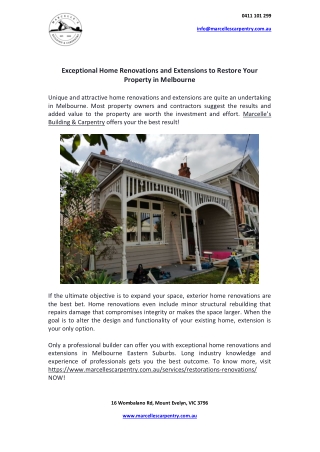 Exceptional Home Renovations and Extensions to Restore Your Property in Melbourn