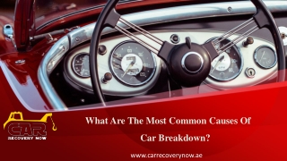 What are the most common causes of car breakdowns