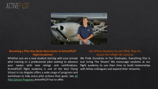 La Flight Academy | Activepilot.com