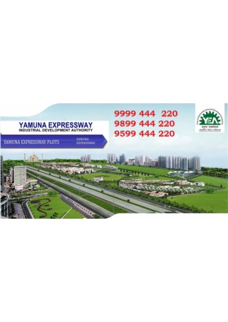 Yamuna Authority New Plot Scheme, Yamuna Expressway Plots