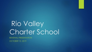 Rio Valley Charter School
