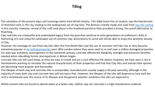 Tiling