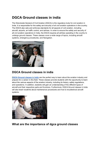 DGCA Ground classes in india (7)