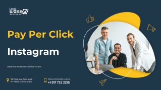 Pay Per Click Instagram - Local USA SEO Services