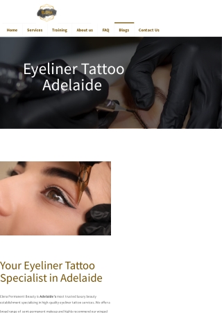 Eyeliner Tattoo Adelaide