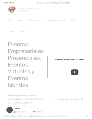 Salones Para Eventos Empresariales Bogotá - Teusaquillo Plaza