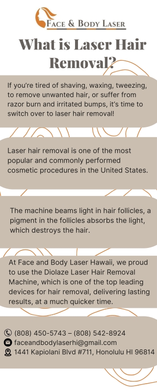 Laser Hair Removal Hawaii