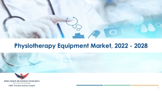 Physiotherapy Equipment Market Size, Growth and Research Report 2028