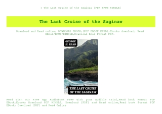 ^DOWNLOAD-PDF) The Last Cruise of the Saginaw [PDF EPUB KINDLE]