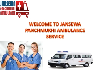 Jansewa Panchmukhi Road Ambulance in Vasant Vihar and Vasant Kunj Delivers Non-Stop Emergency Evacuation Service