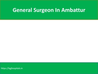 Gastro Doctor In Ambattur