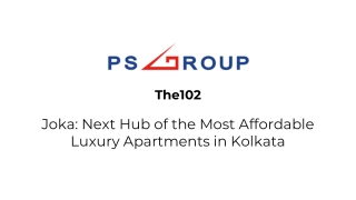 Joka: Next Hub of the Most Affordable Luxury Apartments in Kolkata