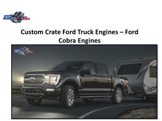 Custom Crate Ford Truck Engines – Ford Cobra Engines