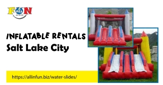 Inflatable rentals Salt Lake City by All in Fun.