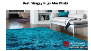 Best  Shaggy Rugs Abu Dhabi