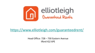 Elliot leigh Guaranteed Rent