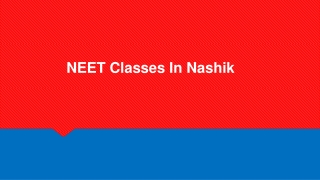 NEET Classes In Nashik