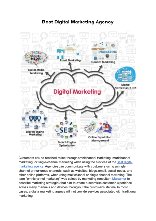 Best Digital Marketing Agency | Marcamor