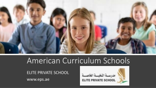 American Curriculum Schools_