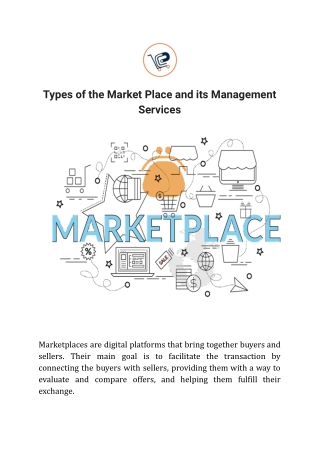 Types of the Market Place and its Management Services (1)