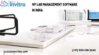 IVF Lab Management Software in India  
