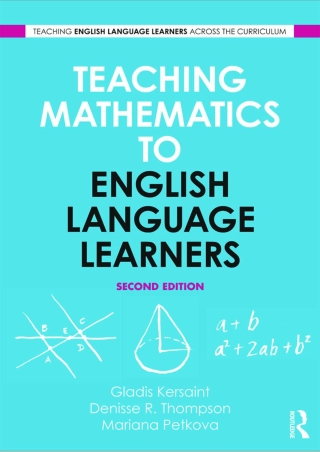 Teaching Mathematics to English Language Learners Teaching English Language