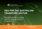 EEO FOR THE AUSTRALIAN TRANSPORT SECTOR