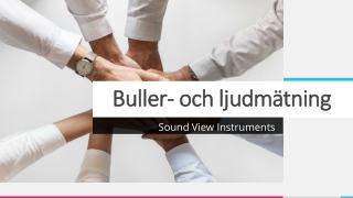 Buller- och ljudmätning